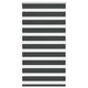 Vidaxl Zebra Roller Blind 85x150 cm Staubbreite 80,9 cm Schwarz