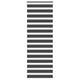 Vidaxl Zebra Roller Blind 80x200 cm Staubbreite 75,9 cm Schwarz