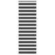 Vidaxl Zebra Roller Blind 85x200 cm Stoffbreite 80,9 cm Schwarz