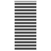 Vidaxl Zebra Roller Blind 105x200 cm Stoffbreite 100,9 cm Schwarz