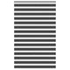 Vidaxl Zebra Roller Blind 145x200 cm Stoffbreite 140,9 cm Schwarz