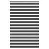 VidaXL Zebra-Rollo 150x200 cm Stoffbreite 145,9 cm Schwarz