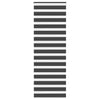VidaXL Zebra-Rollo 75x230 cm Stoffbreite 70,9 cm Schwarz