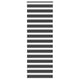 Vidaxl Zebra Roller Blind 80x230 cm Stoffbreite 75,9 cm Schwarz