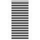VidaXL Zebra-Rollo 100x230 cm Stoffbreite 95,9 cm Schwarz