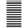 VidaXL Zebra-Rollo 135x230 cm Stoffbreite 130,9 cm Schwarz