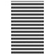VidaXL Zebra-Rollo 140x230 cm Stoffbreite 135,9 cm Schwarz