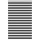 Vidaxl Zebra Roller Blind 145x230 cm Stoffbreite 140,9 cm Schwarz