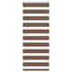 Vidaxl Zebra Roller Blind 65x100 cm Stoffbreite 60,9 cm Polyesterbraun
