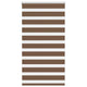 Vidaxl Zebra Roller Blind 75x100 cm Staubbreite 70,9 cm Polyesterbraun
