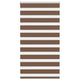 Vidaxl Zebra Roller Blind 90x100 cm Staubbreite 85,9 cm Polyesterbraun