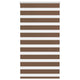 Vidaxl Zebra Roller Blind 80x150 cm Staubbreite 75,9 cm Polyesterbraun