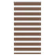 Vidaxl Zebra Roller Blind 90x150 cm Staubbreite 85,9 cm Polyesterbraun