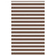 Vidaxl Zebra Roller Blind 150x200 cm Staubbreite 145,9 cm Polyesterbraun