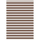 Vidaxl Zebra Roller Blind 155x200 cm Staubbreite 150,9 cm Polyesterbraun