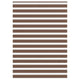 Vidaxl Zebra Roller Blind 160x200 cm Staubbreite 155,9 cm Polyesterbraun