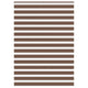 Vidaxl Zebra Roller Blind 165x200 cm Stoffbreite 160,9 cm Polyesterbraun