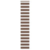 Vidaxl Zebra Roller Blind 40x230 cm Staubbreite 35,9 cm Polyesterbraun