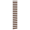 Vidaxl Zebra Roller Blind 50x230 cm Stoffbreite 45,9 cm Polyesterbraun