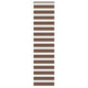 Vidaxl Zebra Roller Blind 60x230 cm Staubbreite 55,9 cm Polyesterbraun