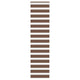 Vidaxl Zebra Roller Blind 65x230 cm Stoffbreite 60,9 cm Polyesterbraun