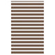 Vidaxl Zebra Roller Blind 150x230 cm Stoffbreite 145,9 cm Polyesterbraun