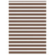 Vidaxl Zebra Roller Blind 155x230 cm Stoffbreite 150,9 cm Polyesterbraun