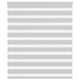 Vidaxl Zebra Roller Blind 135x100 cm Staubbreite 130,9 cm hellgrau