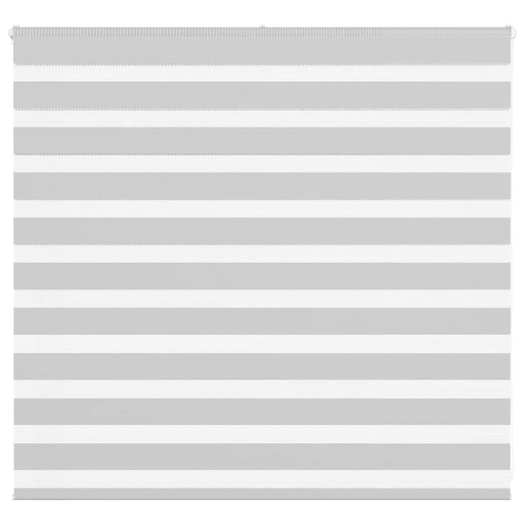 Vidaxl Zebra Roller Blind 165x100 cm Stoffbreite 160,9 cm hellgrau
