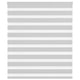 Vidaxl Zebra Roller Blind 120x150 cm Staubbreite 115,9 cm hellgrau
