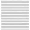 Vidaxl Zebra Roller Blind 140x150 cm Stoffbreite 135,9 cm hellgrau
