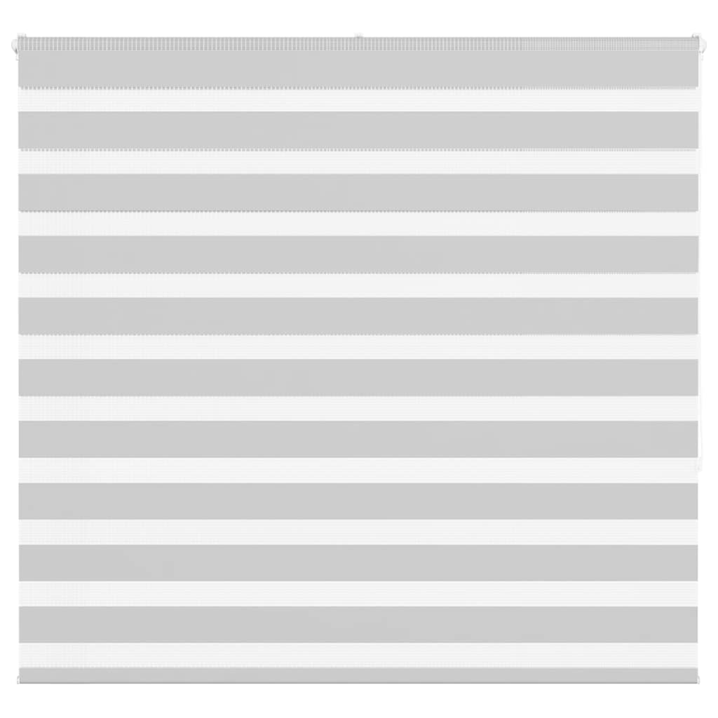 Vidaxl Zebra Roller Blind 160x150 cm Stoffbreite 155,9 cm hellgrau