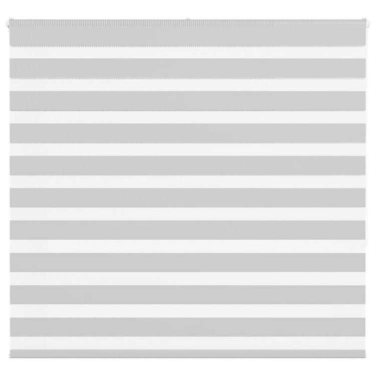 Vidaxl Zebra Roller Blind 160x150 cm Stoffbreite 155,9 cm hellgrau