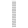 Vidaxl Zebra Roller Blind 50x200 cm Stoffbreite 45,9 cm hellgrau