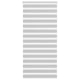 Vidaxl Zebra Roller Blind 115x200 cm Stoffbreite 110,9 cm hellgrau