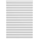 Vidaxl Zebra Roller Blind 160x200 cm Stoffbreite 155,9 cm hellgrau