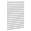 Vidaxl Zebra Roller Blind 160x200 cm Stoffbreite 155,9 cm hellgrau
