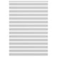 Vidaxl Zebra Roller Blind 165x200 cm Stoffbreite 160,9 cm hellgrau