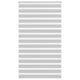 Vidaxl Zebra Roller Blind 130x230 cm Stoffbreite 125,9 cm hellgrau