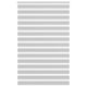 Vidaxl Zebra Roller Blind 150x230 cm Stoffbreite 145,9 cm hellgrau