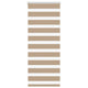Vidaxl Zebra Blind Sand Braun 65x100 cm Staubbreite 60,9 cm Polyester