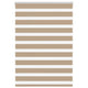 VidaXL Zebrarollo 105x100 cm Stoffbreite 100,9 cm Polyester Sandbraun