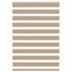 VidaXL Zebrarollo 115x100 cm Stoffbreite 110,9 cm Polyester Sandbraun