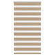 VidaXL Zebrarollo 70x150 cm Stoffbreite 65,9 cm Polyester Sandbraun
