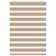 Vidaxl Zebra Blind 105x150 cm Staubbreite 100,9 cm Polyester Sandbraun
