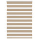 VidaXL Zebrarollo 115x150 cm Stoffbreite 110,9 cm Polyester Sandbraun