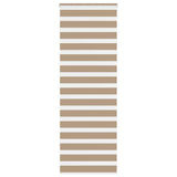 VidaXL Zebrarollo 90x200 cm Stoffbreite 85,9 cm Polyester Sandbraun - afbeelding 2