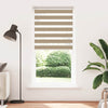 VidaXL Zebrarollo 100x200 cm Stoffbreite 95,9 cm Polyester Sandbraun
