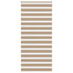 VidaXL Zebrarollo 115x200 cm Stoffbreite 110,9 cm Polyester Sandbraun