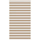 VidaXL Zebrarollo 120x200 cm Stoffbreite 115,9 cm Polyester Sandbraun